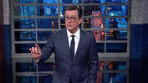 JAG Grills Pedophile Stephen Colbert
